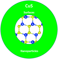 Graphical abstract: Surfaces and morphologies of covellite (CuS) nanoparticles by means of ab initio atomistic thermodynamics
