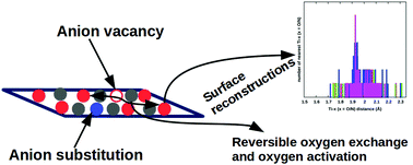 Graphical abstract: Computational insights into crystal plane dependence of thermal activity of anion (C and N)-substituted titania