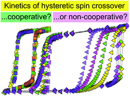 Graphical abstract: Kinetics of spin crossover with thermal hysteresis