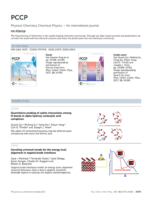 Contents List Physical Chemistry Chemical Physics Rsc Publishing