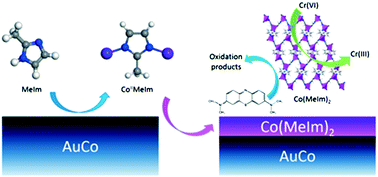 Graphical abstract: Amorphous Co(MeIm)2 framework coating on AuCo for size-selective photocatalysis and interface transfer