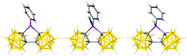 Graphical abstract: Large, weakly basic bis(carboranyl)phosphines: an experimental and computational study