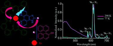 Graphical abstract: Synthesis and photophysical and magnetic studies of ternary lanthanide(iii) complexes of naphthyl chromophore functionalized imidazo[4,5-f][1,10]phenanthroline and dibenzoylmethane