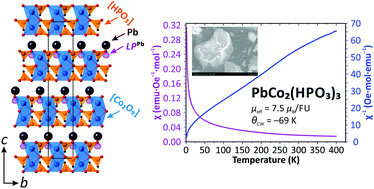 Graphical abstract: The first lead cobalt phosphite, PbCo2(HPO3)3