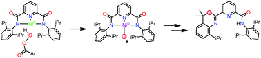 Graphical abstract: Indirect evidence for a NiIII–oxyl oxidant in the reaction of a NiII complex with peracid