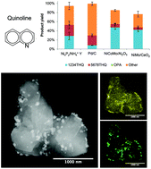 Graphical abstract: Zeolite Y supported nickel phosphide catalysts for the hydrodenitrogenation of quinoline as a proxy for crude bio-oils from hydrothermal liquefaction of microalgae