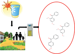 Graphical abstract: Urinary benzophenone-type UV filters in people living in South China: rural versus urban areas