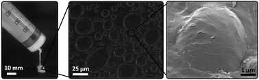 Graphical abstract: Retracted Article: Stable ‘arrested’ non-aqueous edible foams based on food emulsifiers