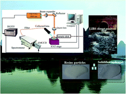 Graphical abstract: A hydrogel-based solidification method for the direct analysis of liquid samples by laser-induced breakdown spectroscopy