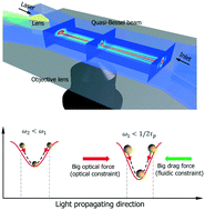 Graphical abstract: High-resolution and multi-range particle separation by microscopic vibration in an optofluidic chip