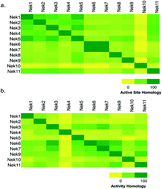 Graphical abstract: In depth analysis of kinase cross screening data to identify chemical starting points for inhibition of the Nek family of kinases