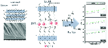 Graphical abstract: A facile approach to fabricating organosilica layered material with sulfonic groups as an efficient filler for polymer electrolyte nanocomposites