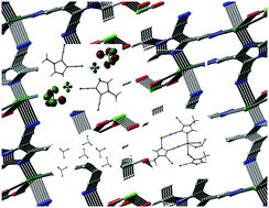 Graphical abstract: Impacts of the counter ions on 4,5-dicyano-1-methylimidazole silver coordination