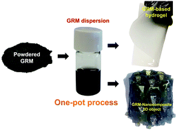 Graphical abstract: Facile one-pot exfoliation and integration of 2D layered materials by dispersion in a photocurable polymer precursor