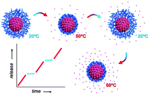 Graphical abstract: Hybrid mesoporous silica nanocarriers with thermovalve-regulated controlled release