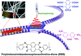 Graphical abstract: Nanofibre preparation of non-processable polymers by solid-state polymerization of molecularly self-assembled monomers