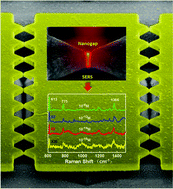 Graphical abstract: Nanocracking and metallization doubly defined large-scale 3D plasmonic sub-10 nm-gap arrays as extremely sensitive SERS substrates