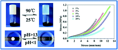 Graphical abstract: Polyetheramine (PEA): a versatile platform to tailor the properties of hydrogels via H-bonding interactions