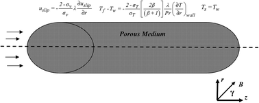 Graphical abstract: Influence of magnetohydrodynamic viscous flow on entropy generation within porous micro duct using the Lattice Boltzmann Method