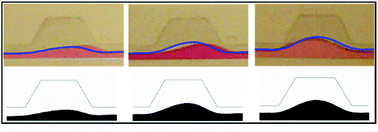 Graphical abstract: Manipulation and analysis of an optofluidic multiphase microlens