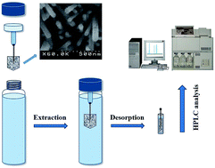 Graphical abstract: Phenyl carbamate functionalized zinc oxide nanorods for paper-based thin film microextraction