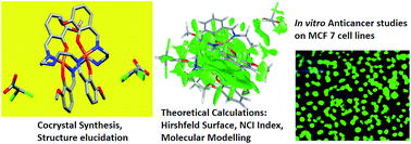 Graphical abstract: Biological evaluation of dinuclear copper complex/dichloroacetic acid cocrystal against human breast cancer: design, synthesis, characterization, DFT studies and cytotoxicity assays