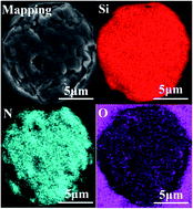 Graphical abstract: Oxidation behavior of silicon nitride fibers obtained from polycarbosilane fibers via electron beam irradiation curing