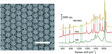 Graphical abstract: Graphene sandwiched platform for surface-enhanced Raman scattering