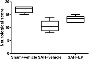 Graphical abstract: Ethyl pyruvate attenuates delayed experimental cerebral vasospasm following subarachnoid haemorrhage in rats: possible role of JNK pathway