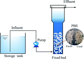 Graphical abstract: Denitrification of groundwater using a biodegradable polymer as a carbon source: long-term performance and microbial diversity
