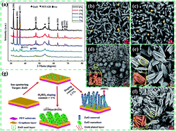 Graphical abstract: Application of an Au/B-ZnO/PET–GR flexible composite structure in photocatalysts and supercapacitor electrodes