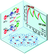 Graphical abstract: Switching single chain magnet behavior via photoinduced bidirectional metal-to-metal charge transfer
