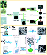 Graphical abstract: Biomass-derived carbon electrode materials for supercapacitors