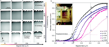 Graphical abstract: Two-field surface pattern control via marginally stable magnetorheological elastomers