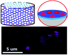 Graphical abstract: Large-scale preparation of a 3D patchy surface with dissimilar dendritic amphiphiles