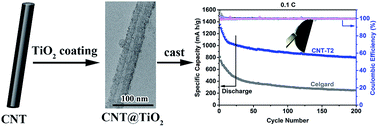 Graphical abstract: Balancing the chemisorption and charge transport properties of the interlayer in lithium–sulfur batteries