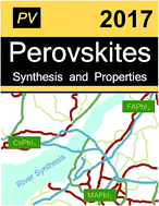 Graphical abstract: Updating the road map to metal-halide perovskites for photovoltaics