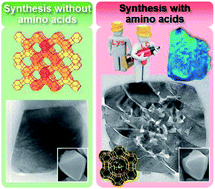 Graphical abstract: Core–shell zeolite Y with ant-nest like hollow interior constructed by amino acids and enhanced catalytic activity