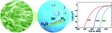 Graphical abstract: Bromine and nitrogen co-doped tungsten nanoarrays to enable hydrogen evolution at all pH values