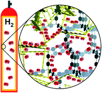 Graphical abstract: Hydrogen storage in polymer-based processable microporous composites