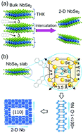 Graphical abstract: Anthracene-assisted inverse transport growth and superconductivity at 3.3 K in unsupported ultrathin {110} Nb and {0001} NbSe2 nanoplates