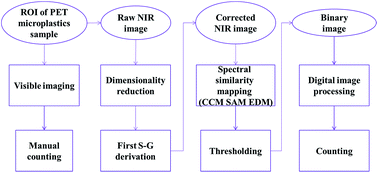 Graphical abstract: Identification and quantification of microplastics in table sea salts using micro-NIR imaging methods