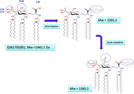 Graphical abstract: Development of an ultra-sensitive assay for the determination of an aminoalkyl glucosaminide 4-phosphate, GSK1795091, in plasma to support a first time in human study