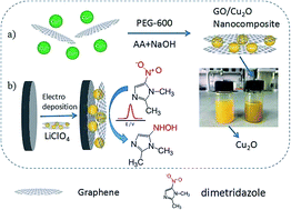 Graphical abstract: Electrochemical sensor for the determination of dimetridazole using a 3D Cu2O/ErGO-modified electrode