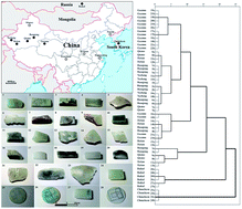 Graphical abstract: The provenance of nephrite in China based on multi-spectral imaging technology and gray-level co-occurrence matrix
