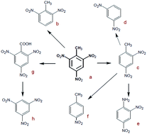 Graphical abstract: Development, validation and comparison of three methods of sample preparation used for identification and quantification of 2,4,6-trinitrotoluene and products of its degradation in sediments by GC-MS/MS