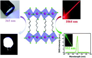 Graphical abstract: Highly efficient white-light emission in a polar two-dimensional hybrid perovskite