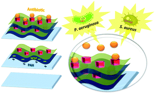 Graphical abstract: Antiadhesive and antibacterial properties of pillar[5]arene-based multilayers