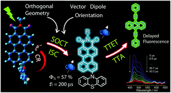 Graphical abstract: Spin–orbit charge transfer intersystem crossing in perylenemonoimide–phenothiazine compact electron donor–acceptor dyads