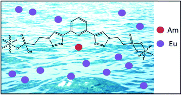 Graphical abstract: Zirconium bistriazolylpyridine phosphonate materials for efficient, selective An(iii)/Ln(iii) separations